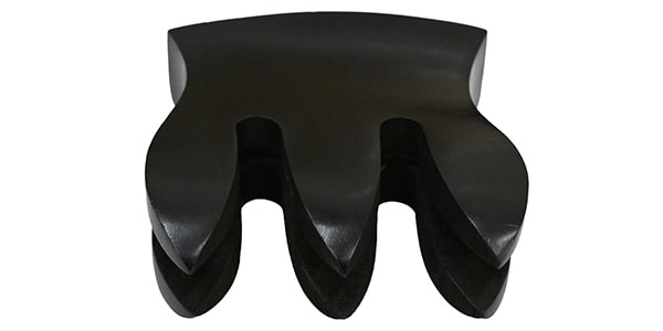 EBONY MUTE / Double Bass Mute, Wavy, 3-Pronged画像2