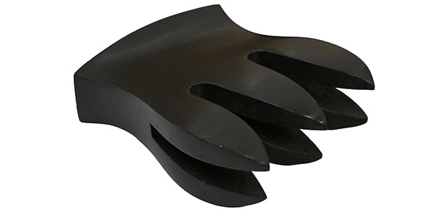 EBONY MUTE / Double Bass Mute, Wavy, 3-Pronged画像6