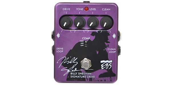 Billy Sheehan Signature Drive Pedal