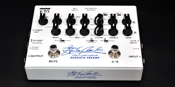 EBS Stanley Clarke Signature Acoustic Preamp