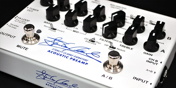 EBS Stanley Clarke Signature Acoustic Preamp 送料無料 EBS Stanley Clarke Signature Acoustic Preamp 送料無料