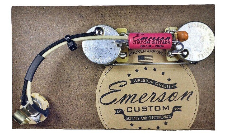 EMERSON CUSTOM GUITARS/P-BASS PREWIRED KIT