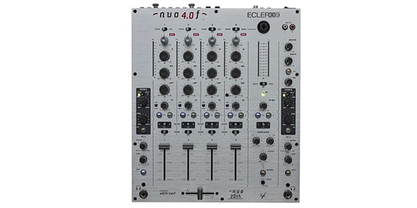 ECLER ( エクラー )  / NUO4.0F(Silver) -4chアナログDJミキサー