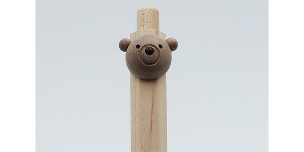 ECO MUSIC / Animal pen (mechanical pencil brown bear)画像2