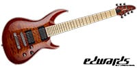 EDWARDS E-HR-III NT7 QM/M Antique Cherry Sunburst