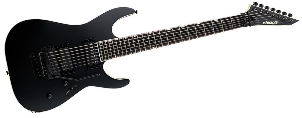 EDWARDS/E-MR-FR7 Black Satin　7弦ギター