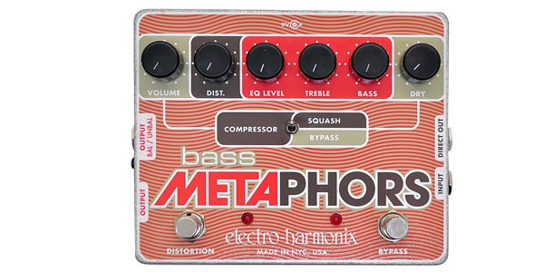 bass METAPHORS ベースプリアンプ　ディストーション　コンプレッサー