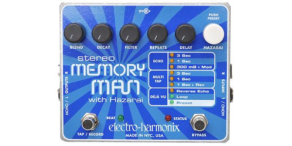 EHX / Memory man with hazarai