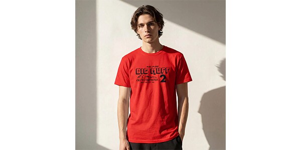 ELECTRO-HARMONIX ( エレクトロハーモニックス ) / T-SHIRT - Big Muff 2 in Red - Sizes L画像2