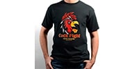 ELECTRO-HARMONIX / T-SHIRT - Cock Fight in Black - Sizes M
