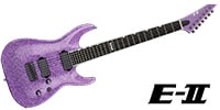 E-II HORIZON NT-7B HS FL Purple Sparkle 7弦ギター