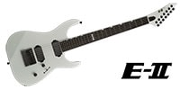 E-II M-II 7B ET Pearl White 7弦ギター