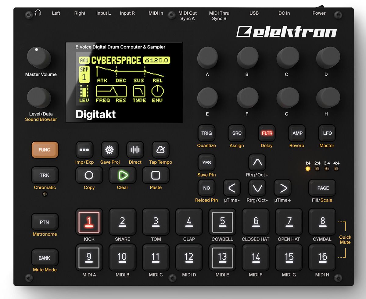 ELEKTRON/Digitakt　DDS-8