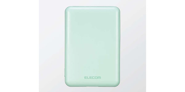 ELECOM ( エレコム )  / DE-C37-5000GN  コンパクトモバイルバッテリー　グリーン画像2