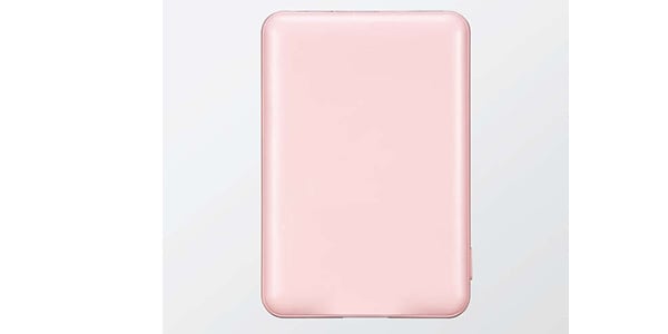 ELECOM / DE-C37-5000PN Compact mobile battery Pink画像3