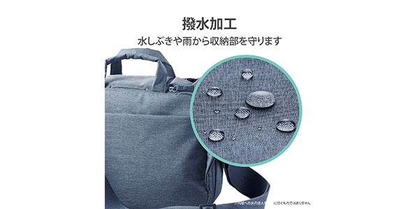 ELECOM ( エレコム )  / DGB-S044NV メッセンジャーバッグ ネイビー画像4