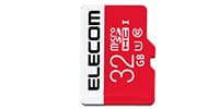 ELECOM GM-MFMS032G　microSDHCｶｰﾄﾞ 32GB