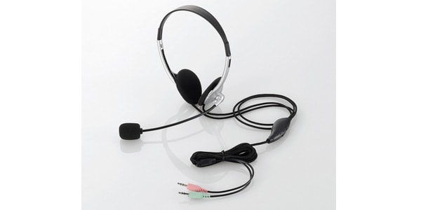 ELECOM / HS-HP22SV ヘッドセットマイクロフォン