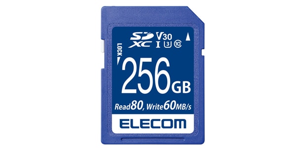 ELECOM / MF-FS256GU13V3R SDXCｶｰﾄﾞ 256GB