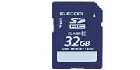 ELECOM MF-FSD032GC10R SDHCｶｰﾄﾞ 32GB