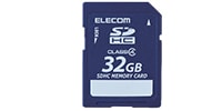 ELECOM MF-FSD032GC4R SDHCｶｰﾄﾞ 32GB