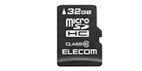 ELECOM MF-MSD032GC10R MicroSDHCｶｰﾄﾞ 32GB