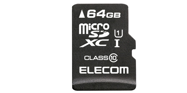 ELECOM / MF-MSD064GC10R MicroSDXCｶｰﾄﾞ 64GB