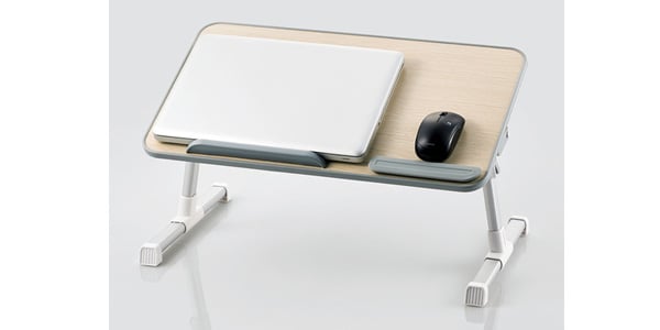 ELECOM / PCA-LTTT5230OAK Folding laptop table画像2
