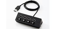  U2H-TZS428BBK　USB2.0HUB