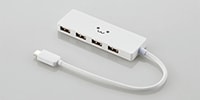 ELECOM U2HC-A429BWF　USB2.0HUB