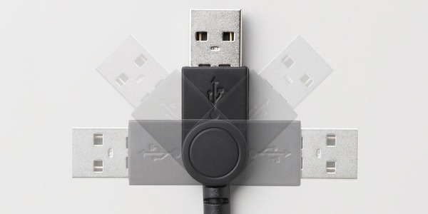 ELECOM / U2HS-A402BBK　USB2.0HUB 画像2