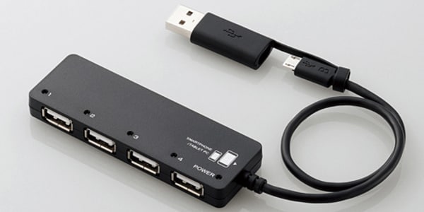 /U2HS-MB02-4BBK　USB2.0HUB