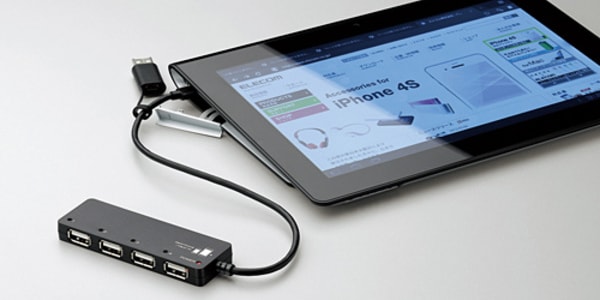 ELECOM ( エレコム )  / U2HS-MB02-4BBK　USB2.0HUB 画像3