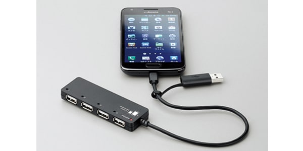 ELECOM ( エレコム )  / U2HS-MB02-4BBK　USB2.0HUB 画像4