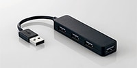  U2H-SN4NBBK　USB2.0HUB