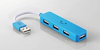 ELECOM U2H-SN4NBF2BU　USB2.0HUB