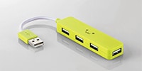 ELECOM U2H-SN4NBF3GN　USB2.0HUB