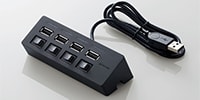  U2H-TZS428SBK　USB2.0HUB