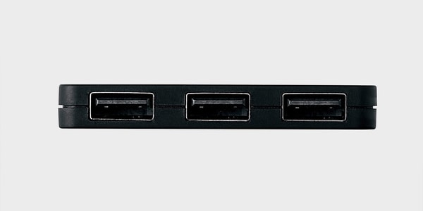 ELECOM / U2H-YKN4BBK　USB2.0HUB 画像2