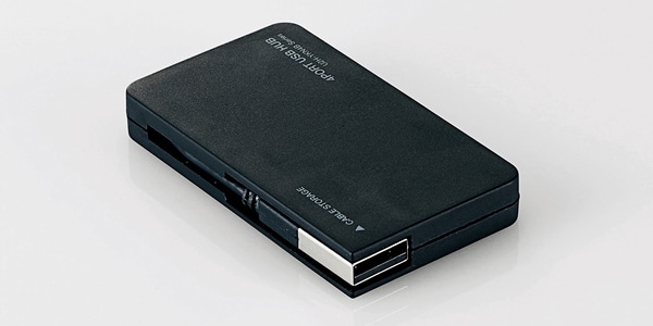 ELECOM / U2H-YKN4BBK　USB2.0HUB 画像4