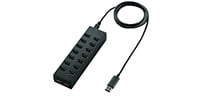  U2H-Z16SBK　USB2.0HUB