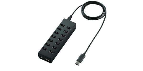 ELECOM ( エレコム )  / U2H-Z16SBK　USB2.0HUB