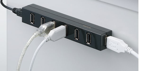 ELECOM ( エレコム )  / U2H-Z7SBK　USB2.0HUB画像3