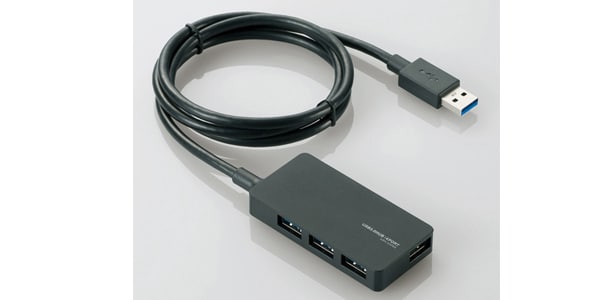 ELECOM / U3H-A408SBK　USBHUB3.0