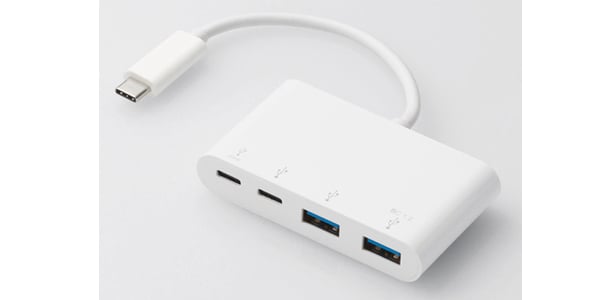 ELECOM ( エレコム )  / U3HC-A424P10WH　USBHUB3.1