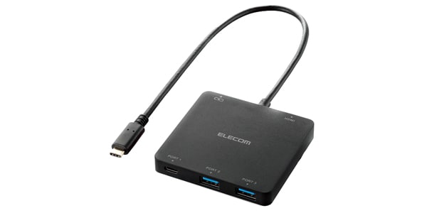 ELECOM ( エレコム )  / U3HC-DC03BBK　USBHUB3.1