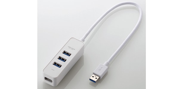 ELECOM / U3H-T405BWH　USBHUB3.0