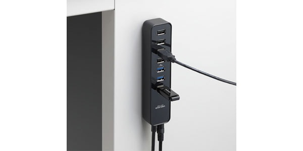 ELECOM ( エレコム )  / U3H-T706SBK　USBHUB3.0画像3