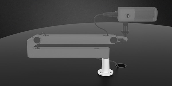 Elgato / Wave Desk Plate for Wave Mic Arms - White画像5