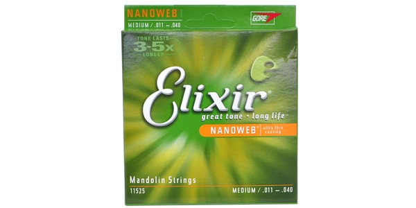 ELIXIR ( エリクサー )  / 80/20 Bronze with NANOWEB Coating #11525 マンドリン弦